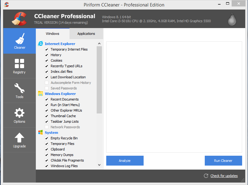 advanced systemcare ccleaner